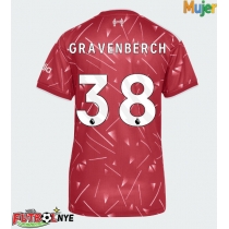 Camiseta Liverpool Ryan Gravenberch #38 Primera Equipación para mujer 2026-27 manga corta